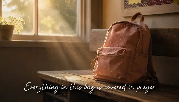 Backpack Prayer