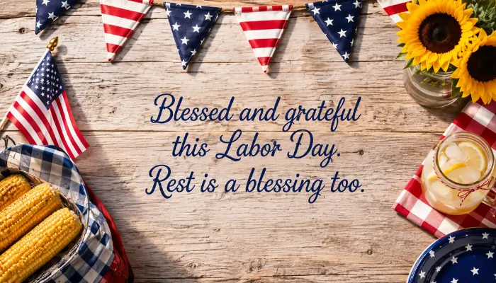 Blessed Happy Labor Day Blessings for Social Media