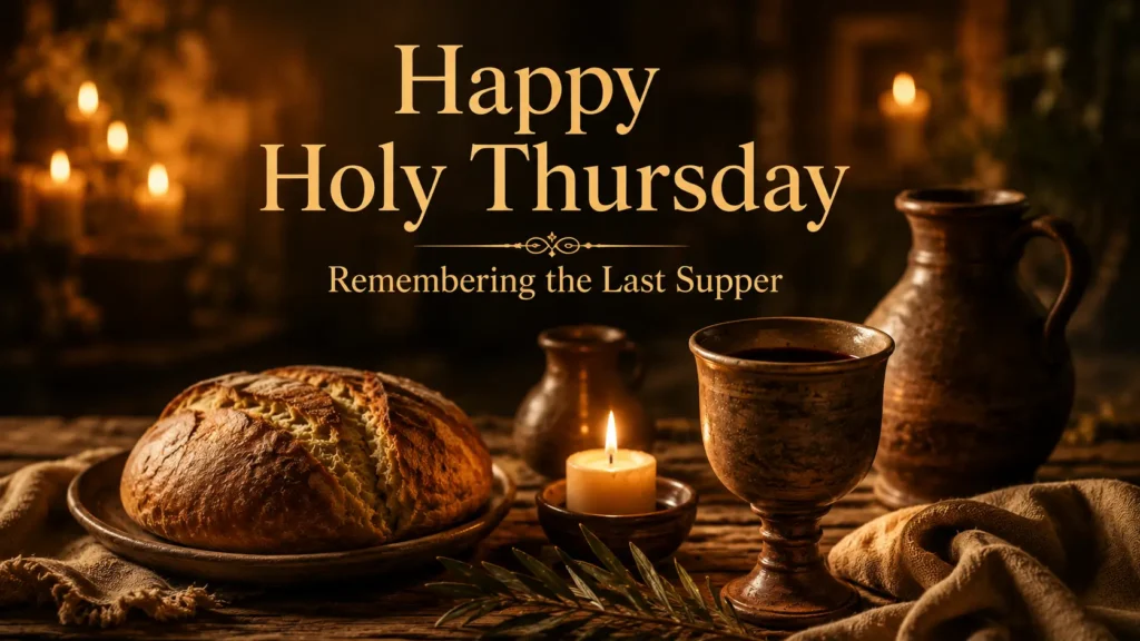 Happy Holy Thursday Blessings
