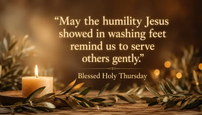 Happy Holy Thursday Blessings and Prayers
