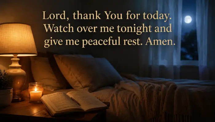 Short Bedtime Prayer