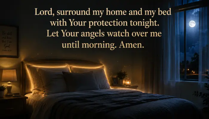 Short Bedtime Prayer for Protection