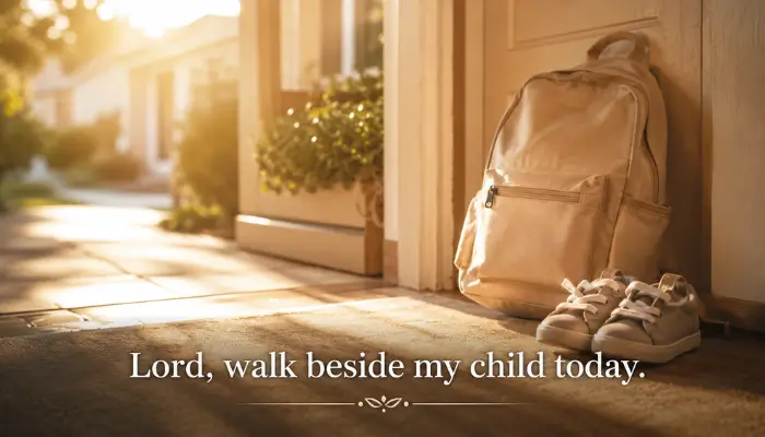 Short Prayer for First Day of School