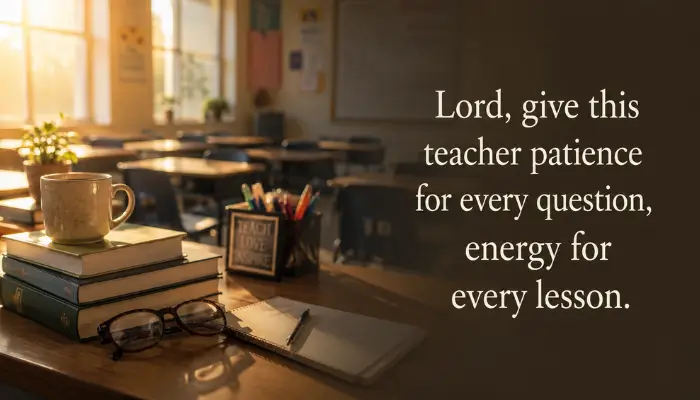Short Prayers for Teachers