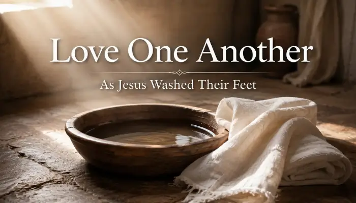 The Washing of the Feet: A Lesson in Humility