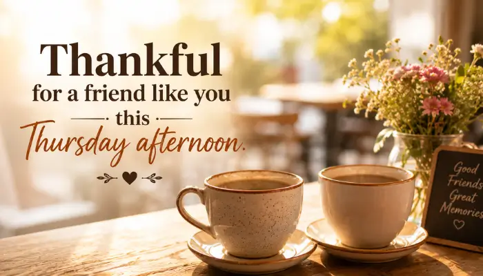 Thursday Afternoon Blessings Images