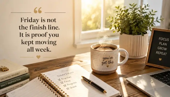 Inspirational Friday Morning Quotes